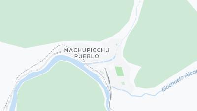 Kaart met de situering van het hotel