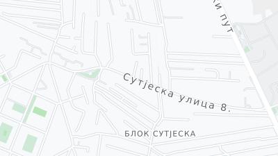 Hotel location map