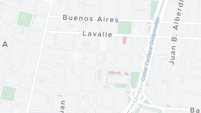 Hotel location map