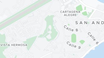 Mapa de localização do hotel