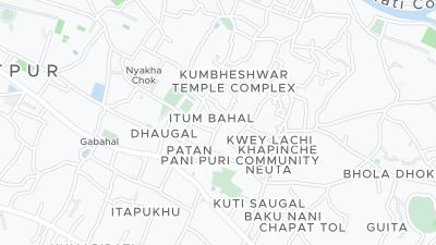 Mapa de localização do hotel