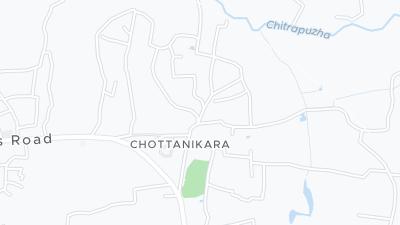 Kaart met de situering van het hotel