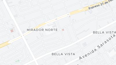 Hotel location map