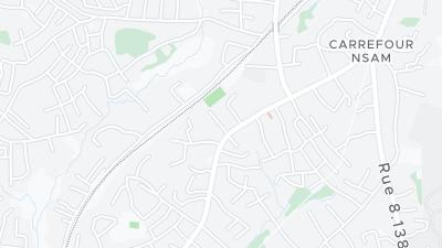 Hotel location map