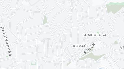 Hotel location map