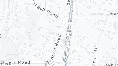 Visa hotellet på en karta