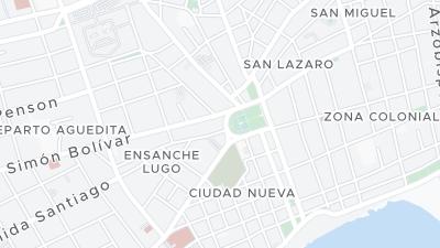 Hotel location map