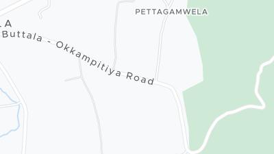 Mapa de localização do hotel