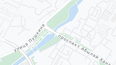 Hotel location map