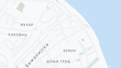 Hotel location map