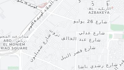 Hotel location map