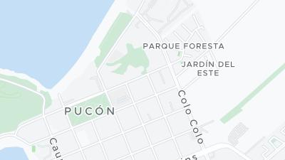 Kaart met de situering van het hotel