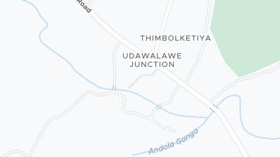 Mapa de localização do hotel