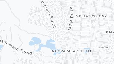 Hotel location map