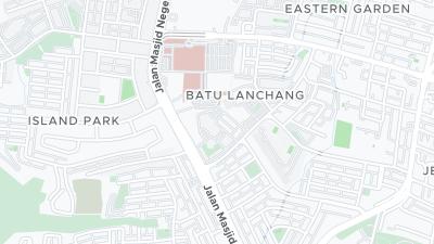 Mapa de localização do hotel