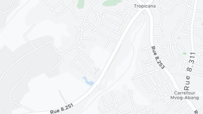 Hotel location map