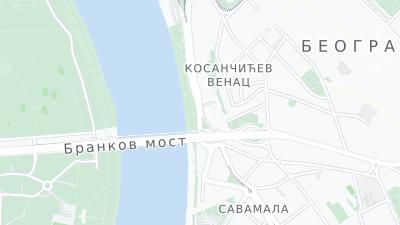 Hotel location map