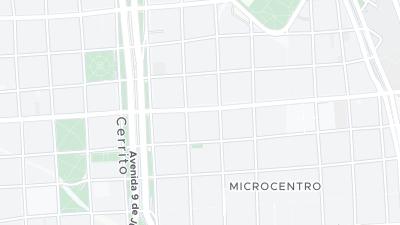 Hotel location map