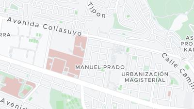 Mapa de localização do hotel