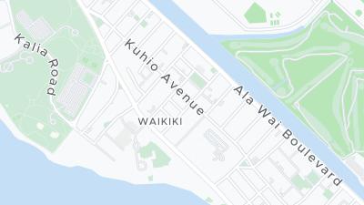 Hotel location map