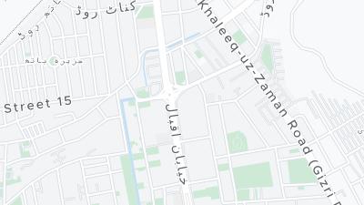 Hotel location map