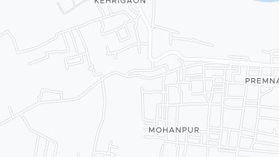 Mapa de localização do hotel