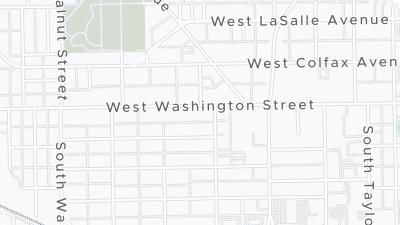 Hotel location map