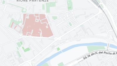 Hotel location map