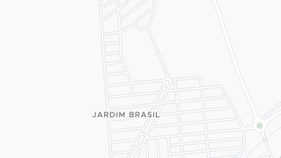 Kaart met de situering van het hotel