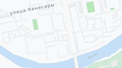 Hotel location map