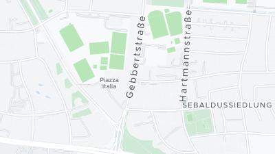 Mapa de localização do hotel