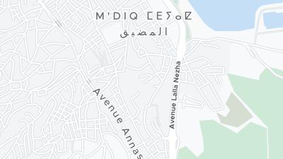 Hotel location map