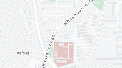 Hotel location map