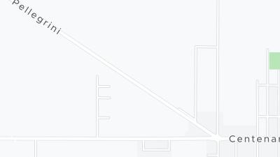 Kaart met de situering van het hotel