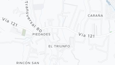 Карта локализации отеля