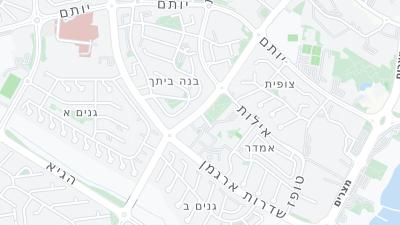 Hotel location map