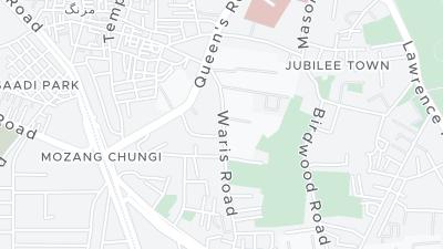 Hotel location map