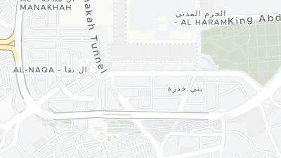 Hotel location map