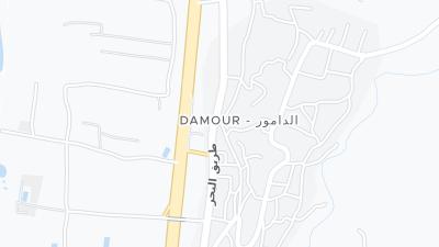 Hotel location map