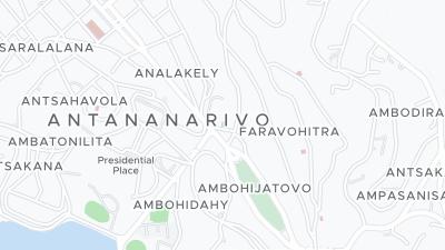 Hotel location map