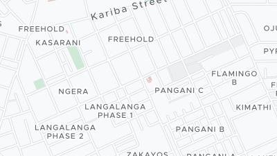 Hotel location map