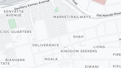 Hotel location map