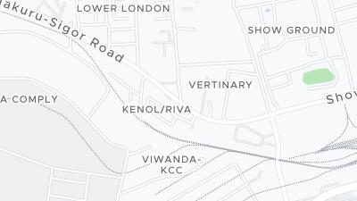 Hotel location map
