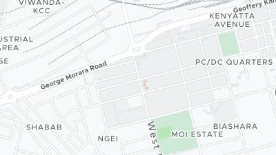 Hotel location map