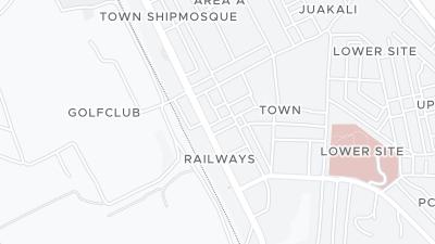 Hotel location map