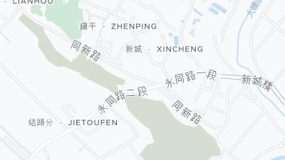 Hotel location map