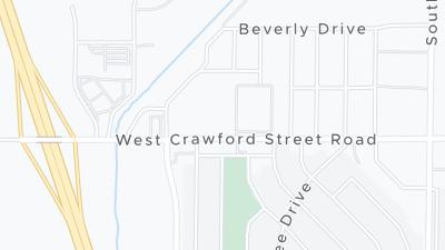 Карта локализации отеля