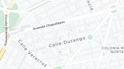 Hotel location map