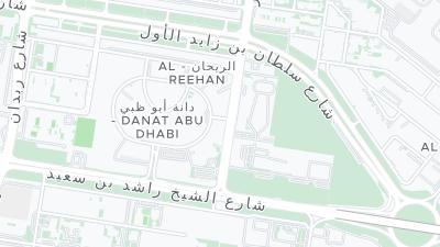Hotel location map
