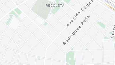 Hotel location map